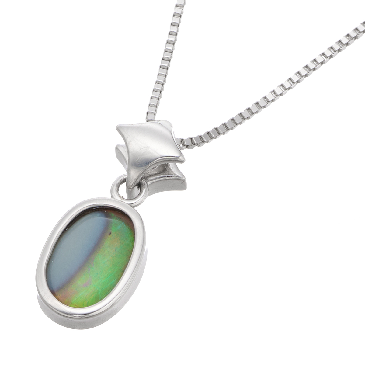 ブラックオパール PT ペンダント 0.4ctUP - QVC.jp