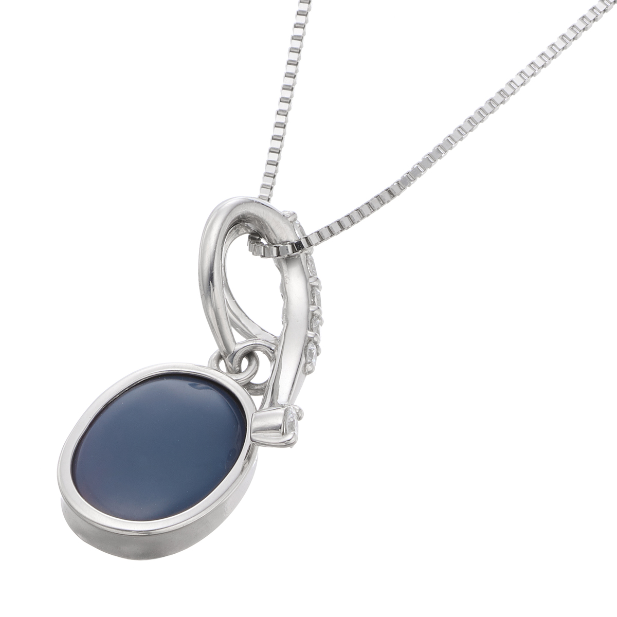 ブラックオパール PT ペンダント 1.0ctUP - QVC.jp