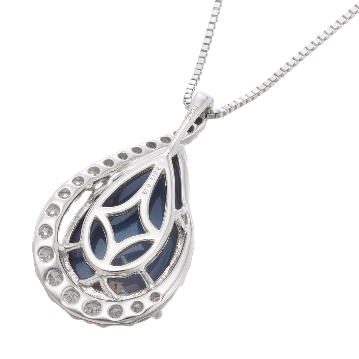 ブラックオパール PT ペンダント 3.0ctUP - QVC.jp