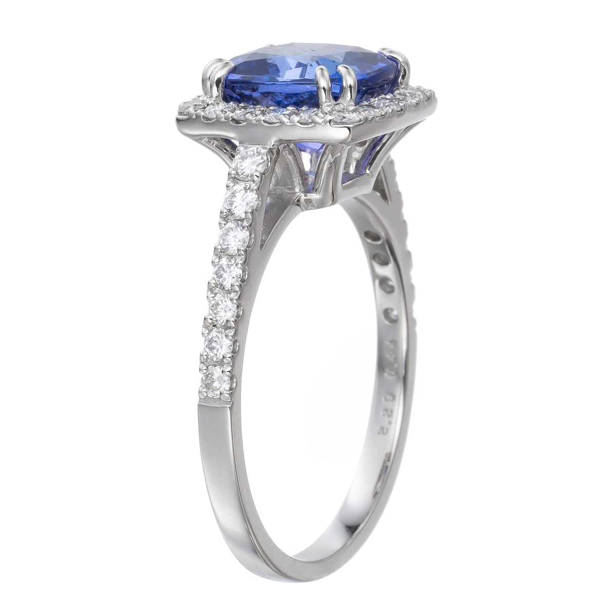 PT900タンザナイト7.50ct、21号 ❣️ショートタイムセールさらに値下げ タンザナイト PT900 リング 2.0ctUP [AAAAAカラー] プレシャス