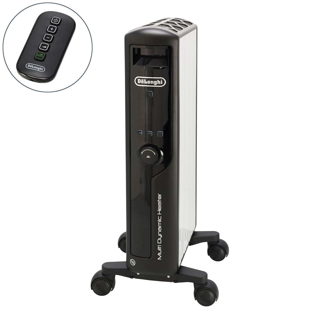 【美品】DeLonghi デロンギ　MDHU09-BK デロンギ マルチダイナミックヒーター MDHU09-BK 8畳用 デロンギ