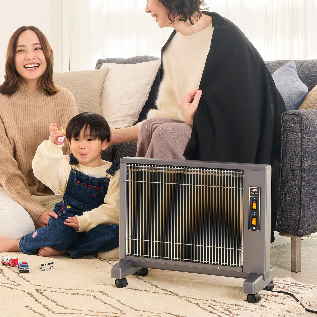 遠赤外線暖房器サンルミエ　キュート 日本遠赤外線＞遠赤外線暖房器 サンルミエ キュート | 商品詳細