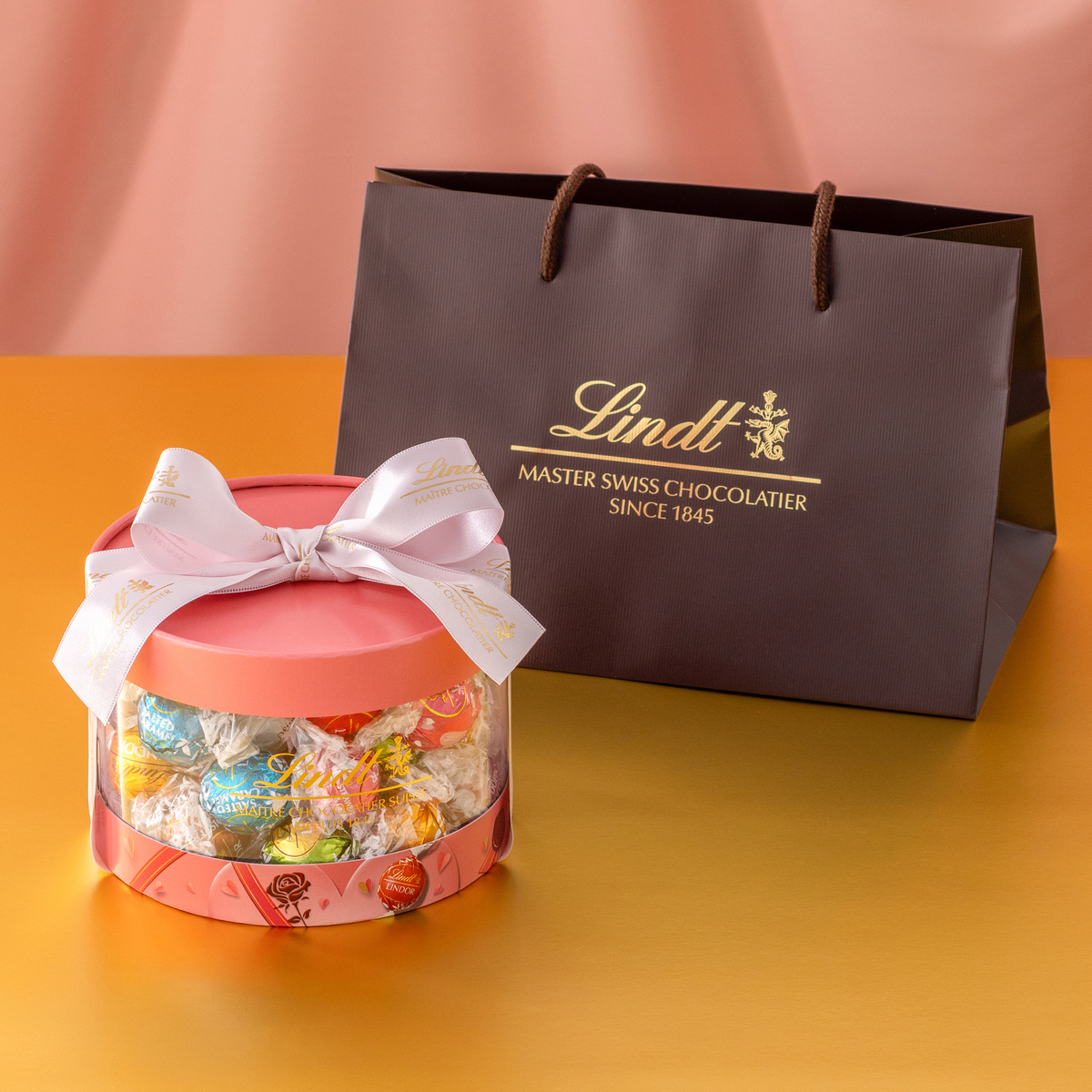 リンドール バレンタインギフトボックス 27個入 リンツ（Lindt） - QVC.jp