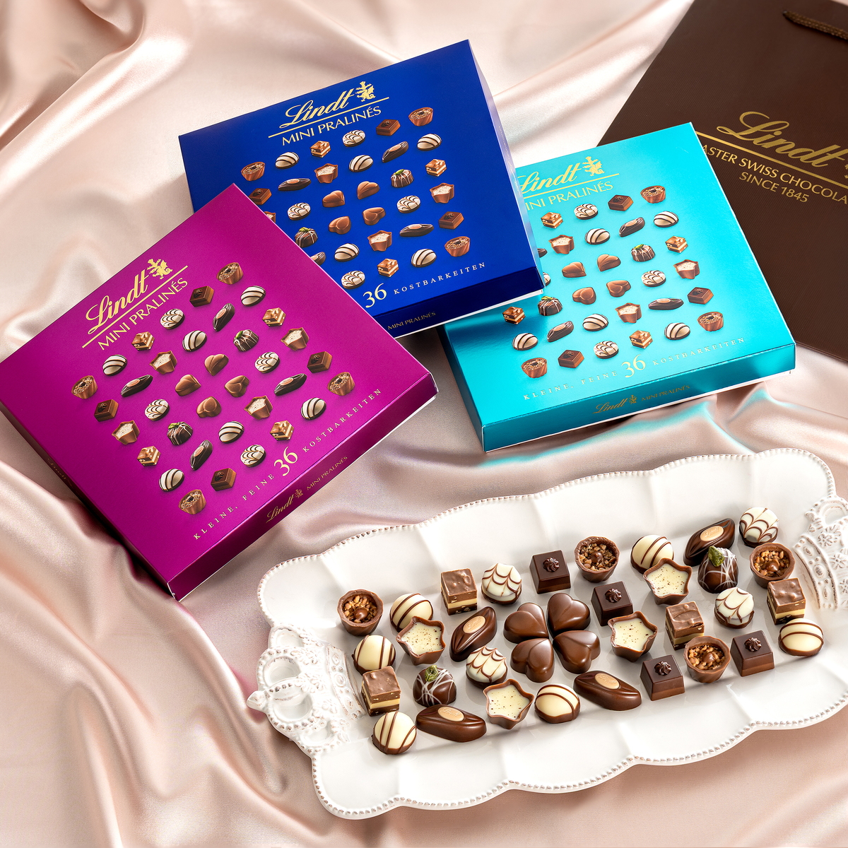 ミニプラリネ 180g リンツ（Lindt） - QVC.jp