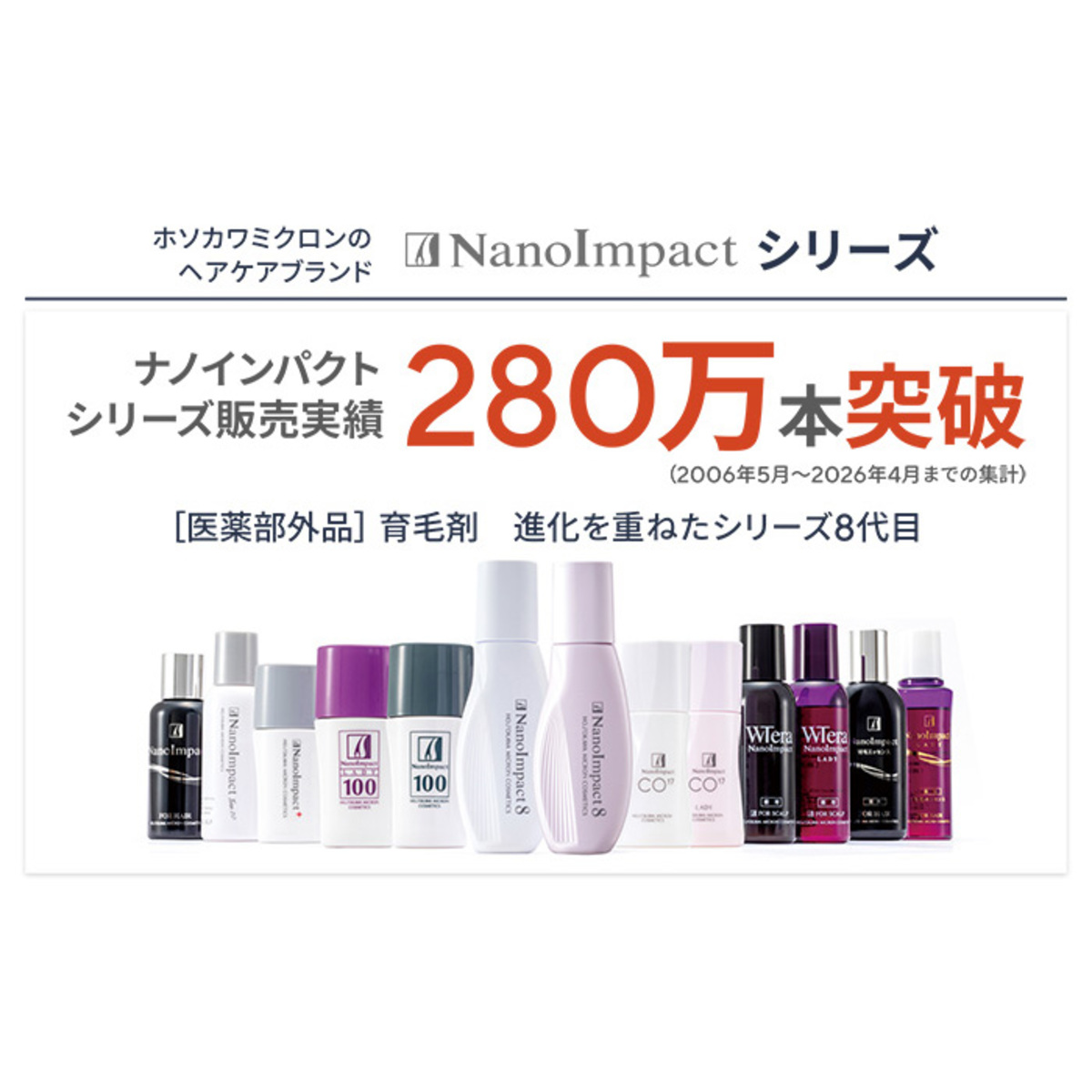 ホソカワミクロン 薬用ナノインパクト8 レディ ホソカワミクロン - QVC.jp