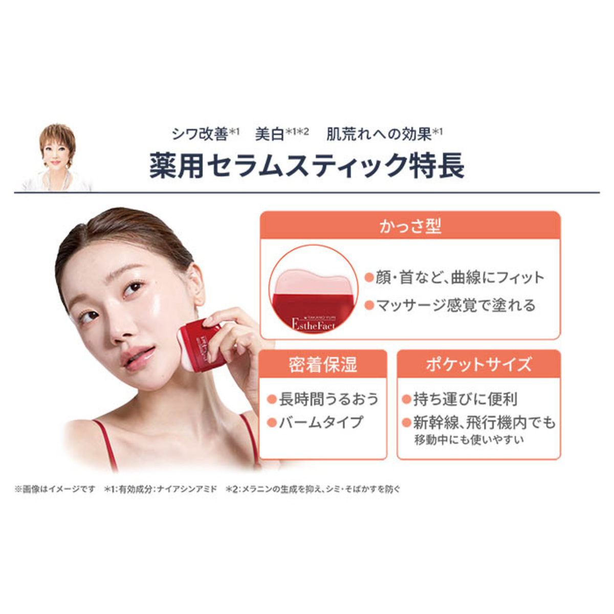 たかの友梨 リンクルホワイトセラムスティックかっさ たかの友梨エステ
