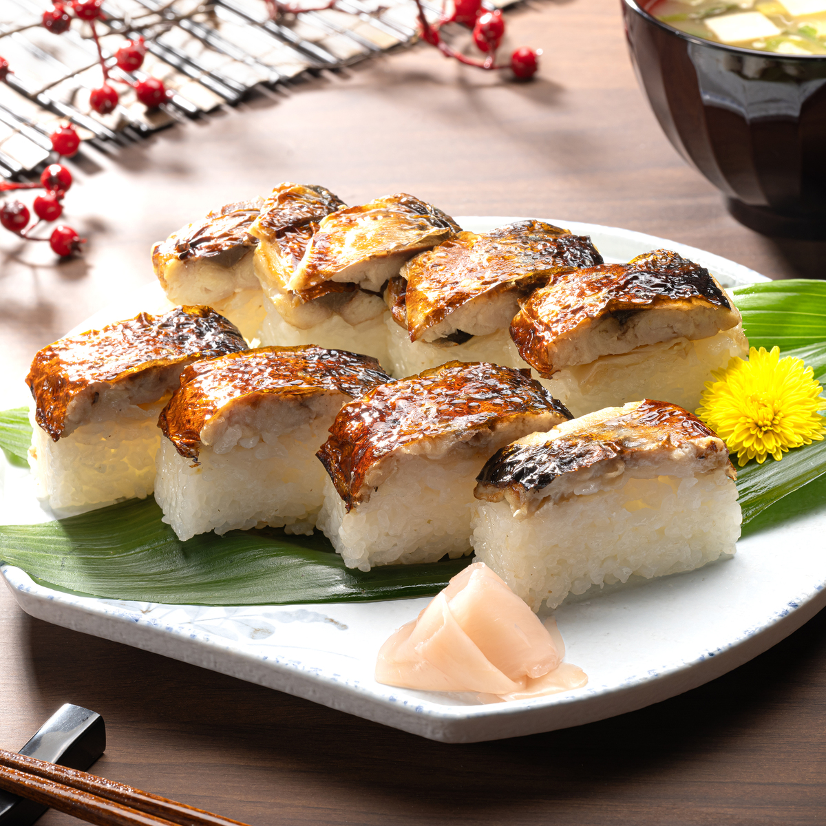 冷凍焼きさば寿司 310g×4本 JAグループ 全農食品 - QVC.jp