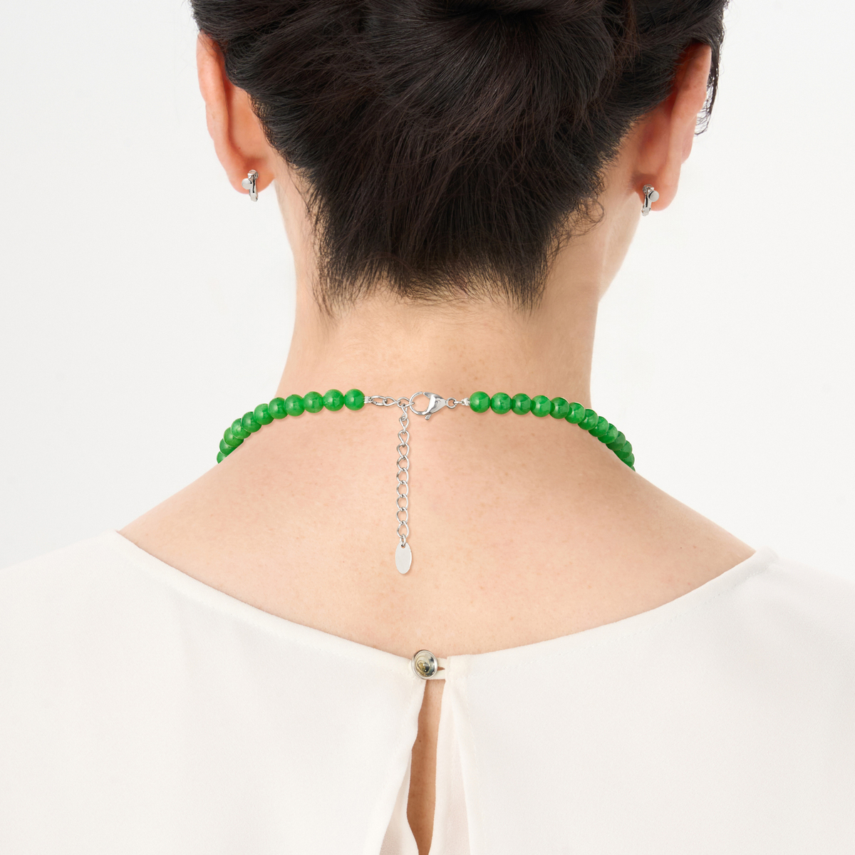TarTar 翡翠ネックレス&イヤリング/ピアス[アレクシス] TarTar - QVC.jp