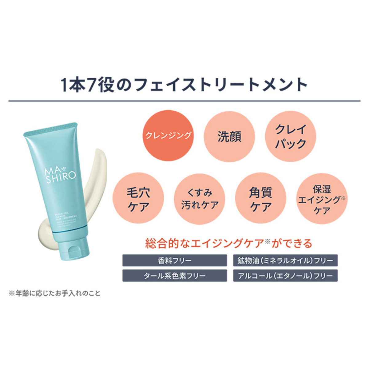 MA・SHIRO RVフェイストリートメント200g×3本特別セット マシロ（MA
