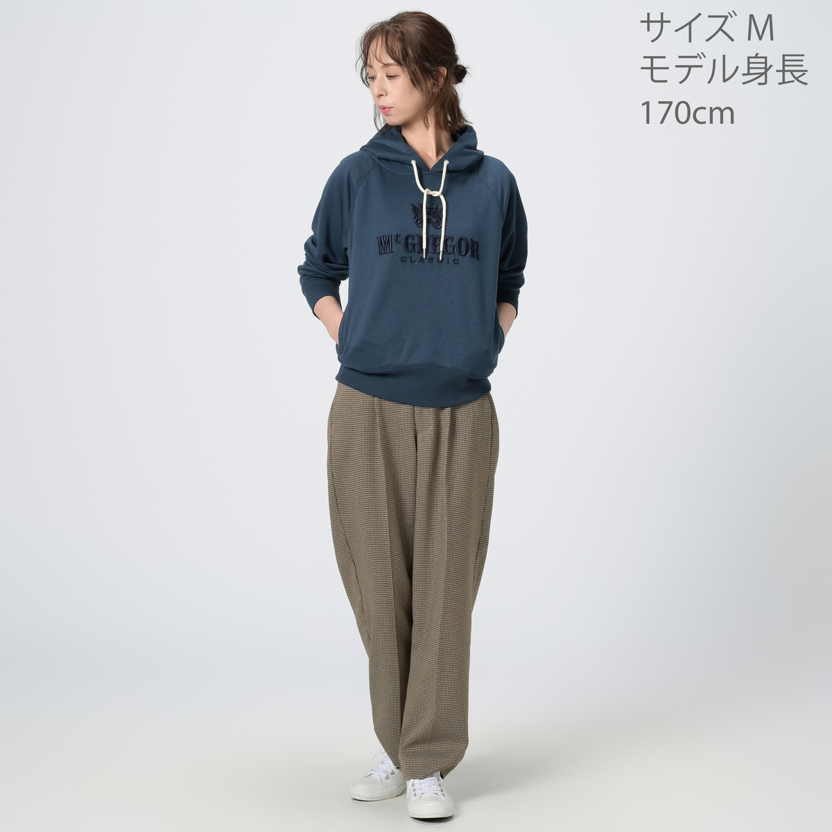 McGREGOR CLASSIC スウェット刺繍パーカー マックレガークラシック
