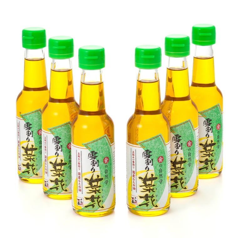 千代の一番 国産なたね油 雪割り菜花6本セット