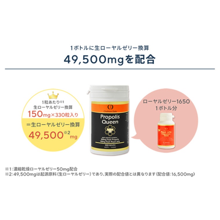 チャルマーズデール プロポリスクイーン 330粒 110日分 プロポリス Propolis No 6737 通販 Qvcジャパン
