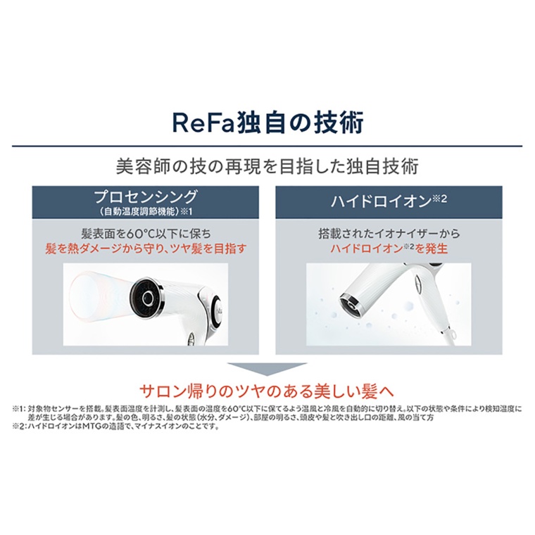 ReFa BEAUTECH DRYER リファビューテック ドライヤーの+jci-asaka.net