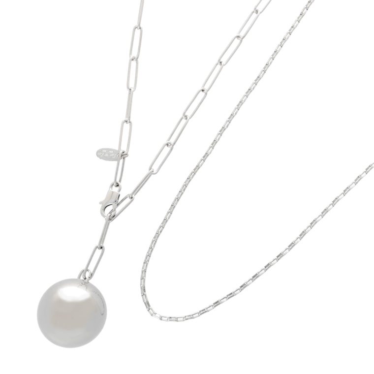 シャインボール フリーアレンジネックレス2本セット[カーナ]