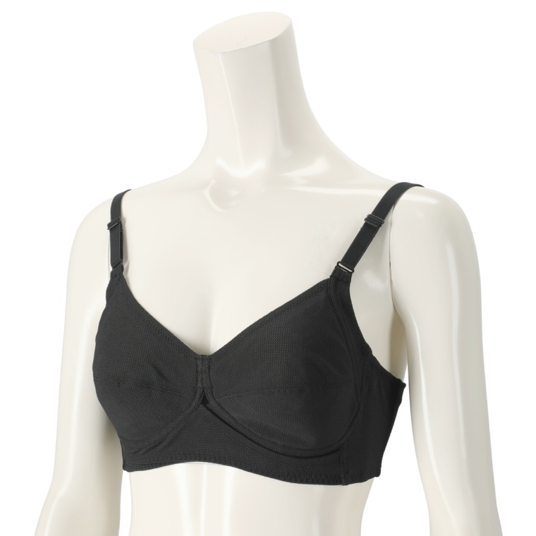 ツインクロス 吸水速乾メッシュノンワイヤーブラ