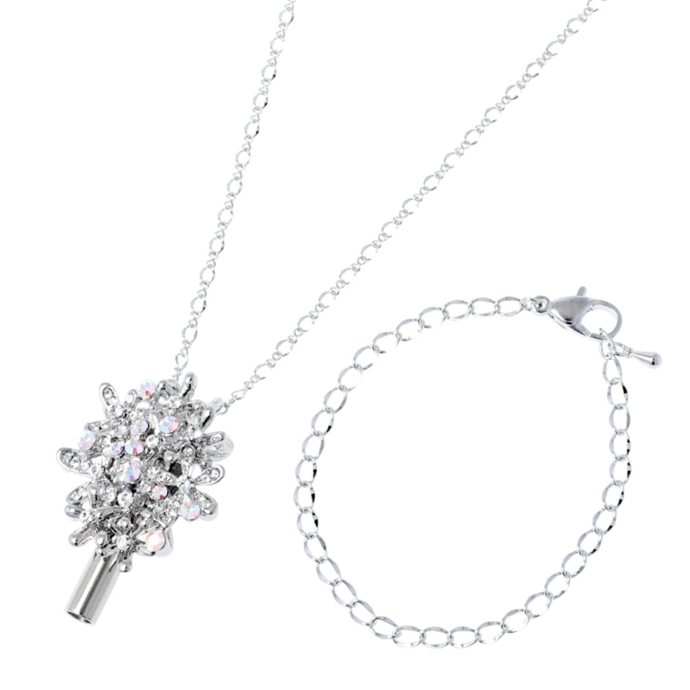 JN キュートで便利なホイッスルペンダント[バッグチェーン付]