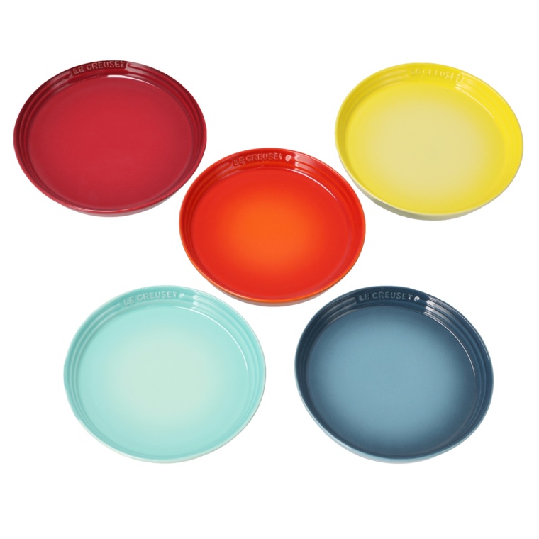ル・クルーゼ ネオ・ラウンドプレート 17cm [5枚入り]