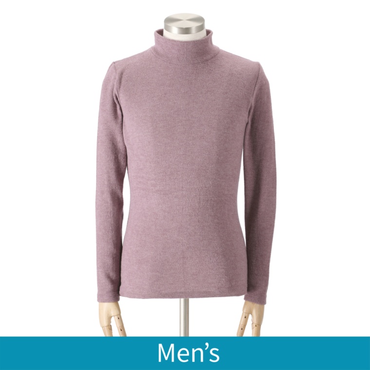 Stylemakerメンズタイプ起毛暖かハイネックインナー