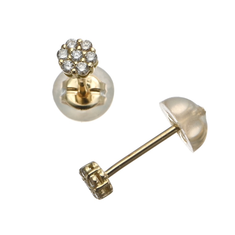 ブリラーレダイヤモンドシャイニーイヤリング/ピアス計0.1ctUP