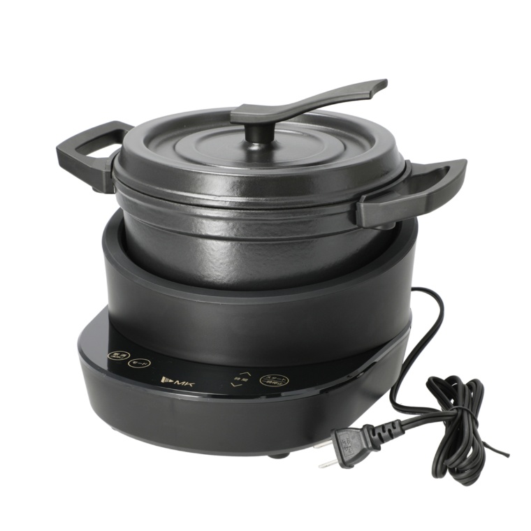 エムケー精工 水無し電気鍋 コツイラズ 無水調理鍋 MK精工 水無し電気鍋 コツいらず レシピ付 エムケー精工 - QVC.jp