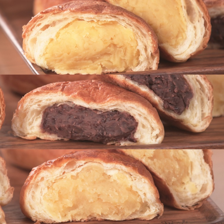 ボローニャ 大きなデニッシュあんパン 3種計9個