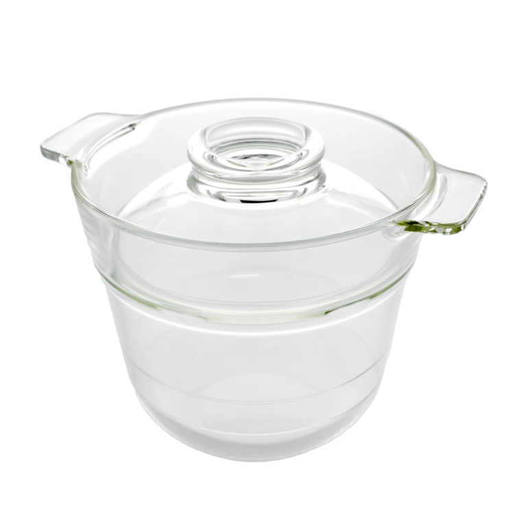 ハリオ耐熱ガラス製電子レンジ用炊飯器 一膳屋