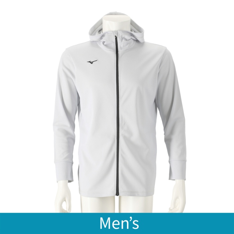 ミズノ 着る木陰 遮熱UVメンズパーカー