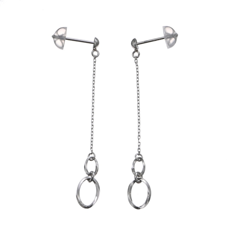 マエストロ 純プラチナ/PT900 DEWSスイングイヤリング/ピアス