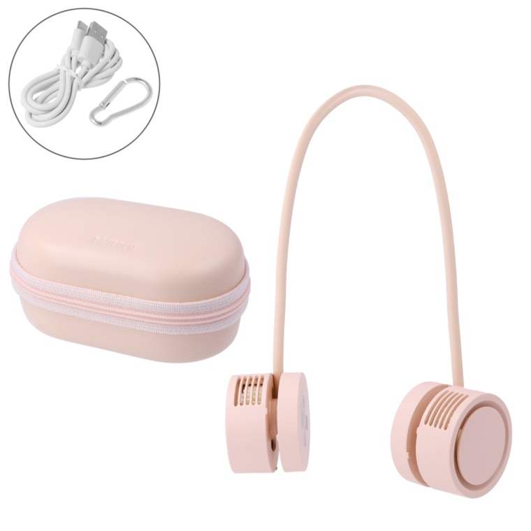 羽なし首掛け扇風機 ネックバンドファン Rolling