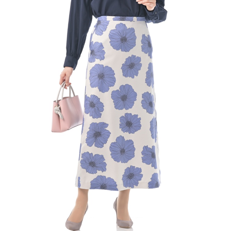 CEIRATE Aライン　プリントスカート