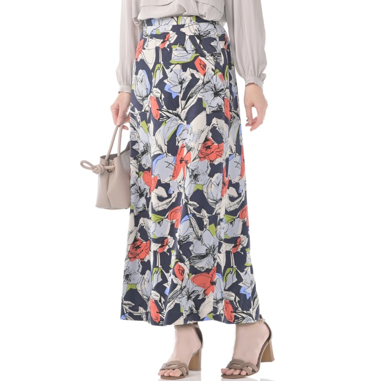 CEIRATE フラワープリントスカート