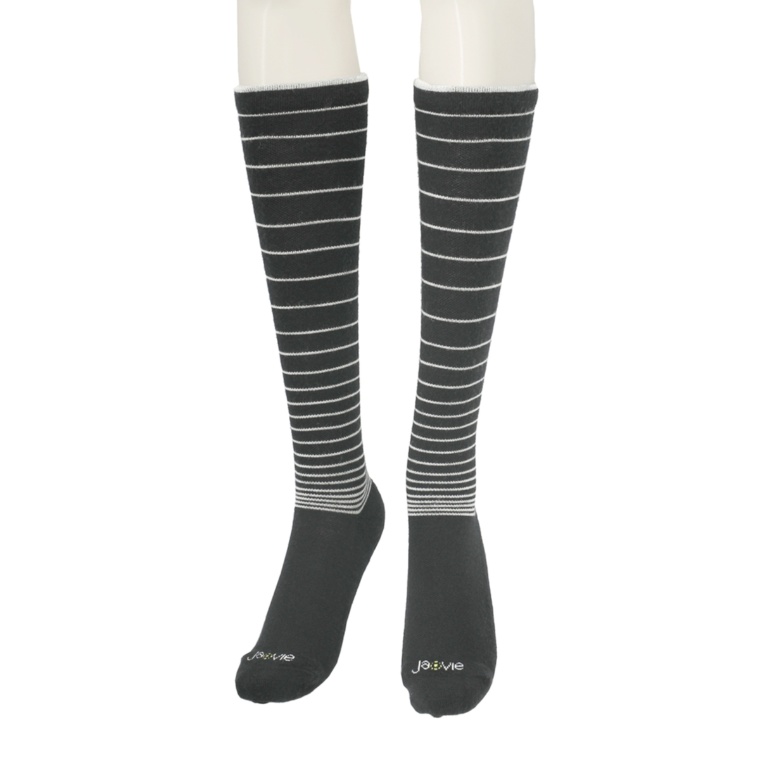 ジャヴィ メリノウール混着圧底パイルハイソックス