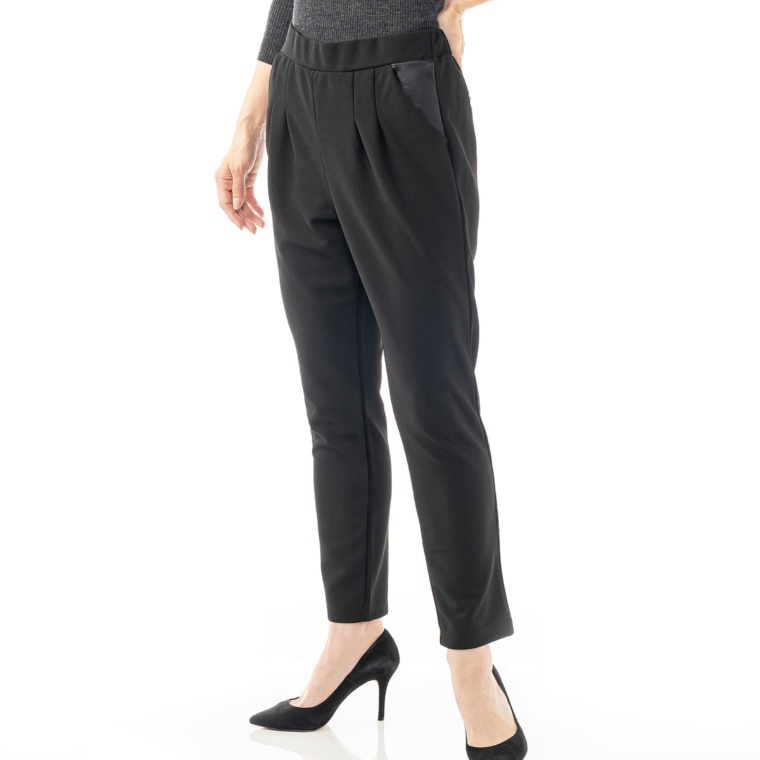 BOUTIQUE JUNKO 異素材ポケットパンツ