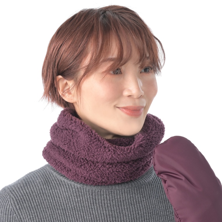 Provador 暖か シープ風ボアネックウォーマー