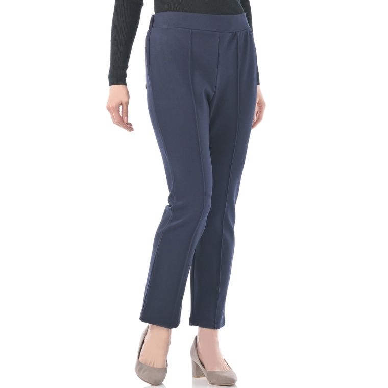 BOUTIQUE JUNKO  合皮バックポケットパンツ