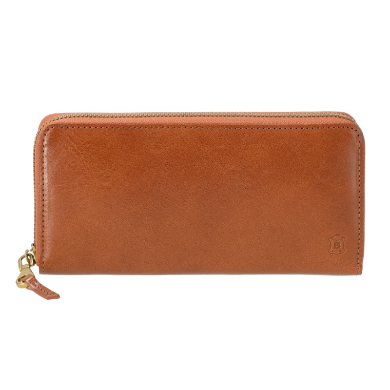 ベリーズヨーク イタリアンレザーラウンドファスナーロングウォレット