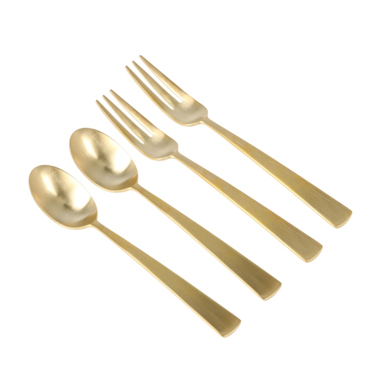 ブランシェ DAN ティースプーン & ケーキフォーク 4点セット