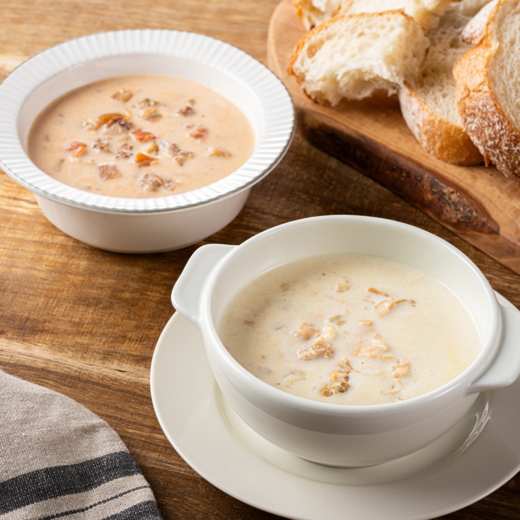 目利きが選んだ 2種のチャウダー