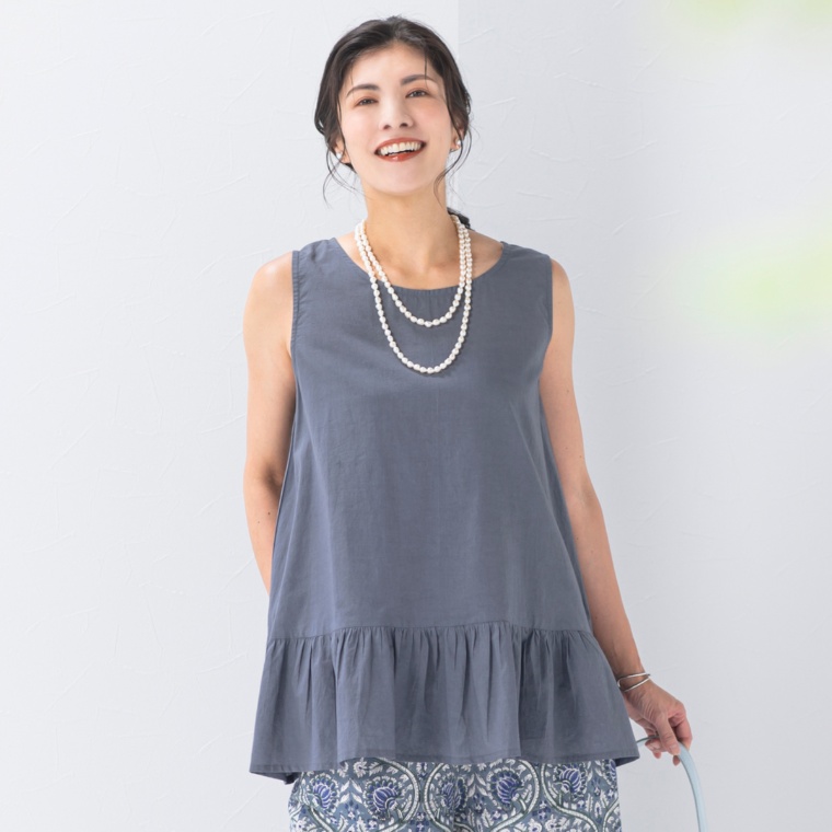 myM インド綿インナーチュニック