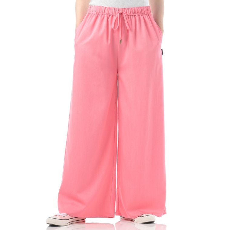 Give Re-Collection シャンブレーワイドパンツ