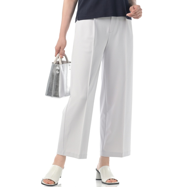 Oh My Tailor モデリストのサラサラ快適ワイドパンツ