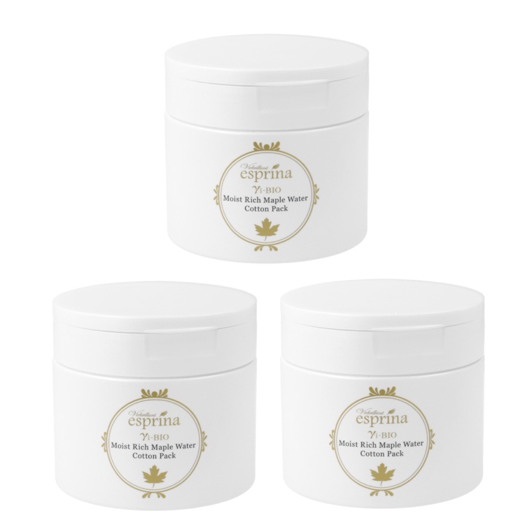 エスプリーナ vi-BIO モイストリッチ コットンパック 3個セット