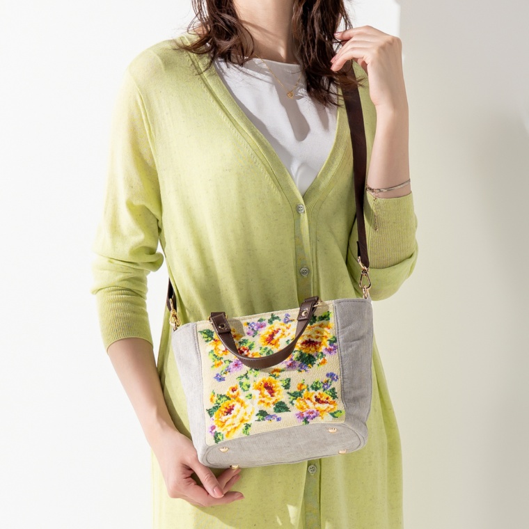 レイクアルスター シェニール織NEW2WAYテサゲバッグ