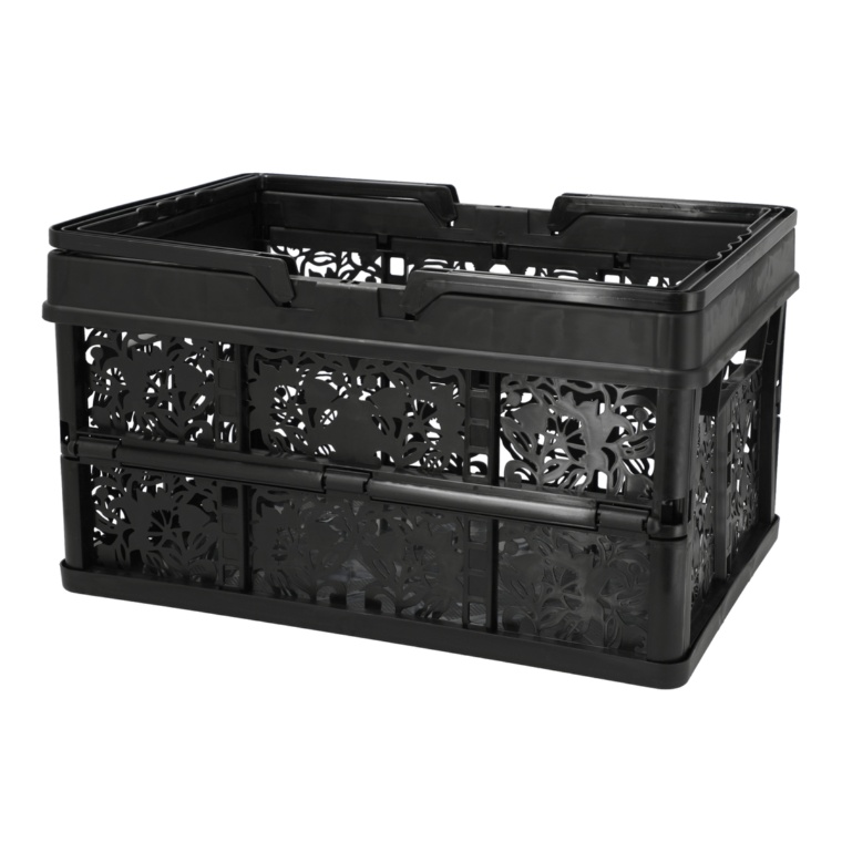 取っ手付きでお洒落な折り畳みコンテナネット限定