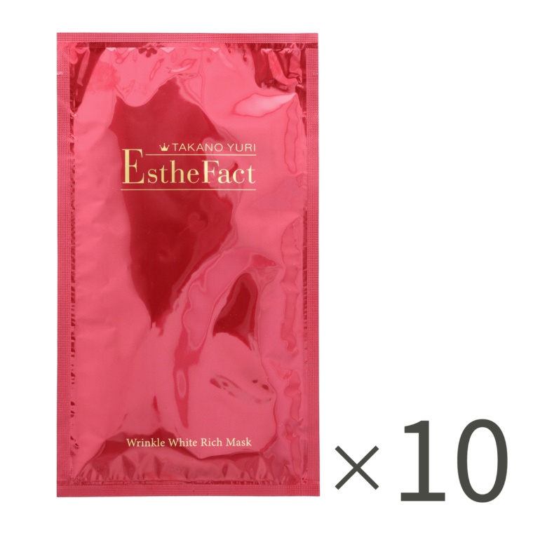 たかの友梨EFリンクルホワイトオールインワンクリームSマスク10枚