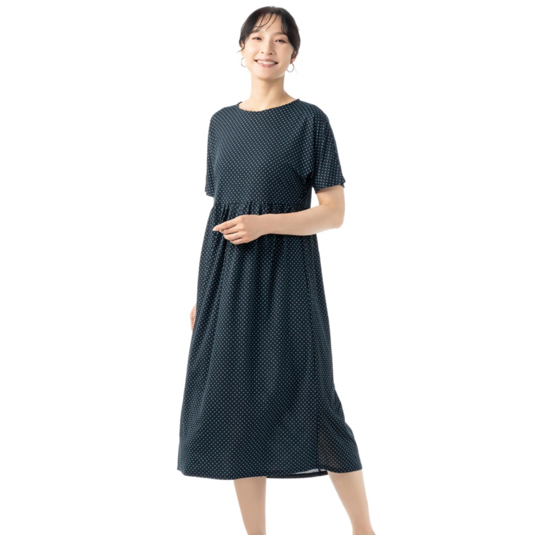 Provador 涼感サラサラ ゆったりコンフォートワンピース