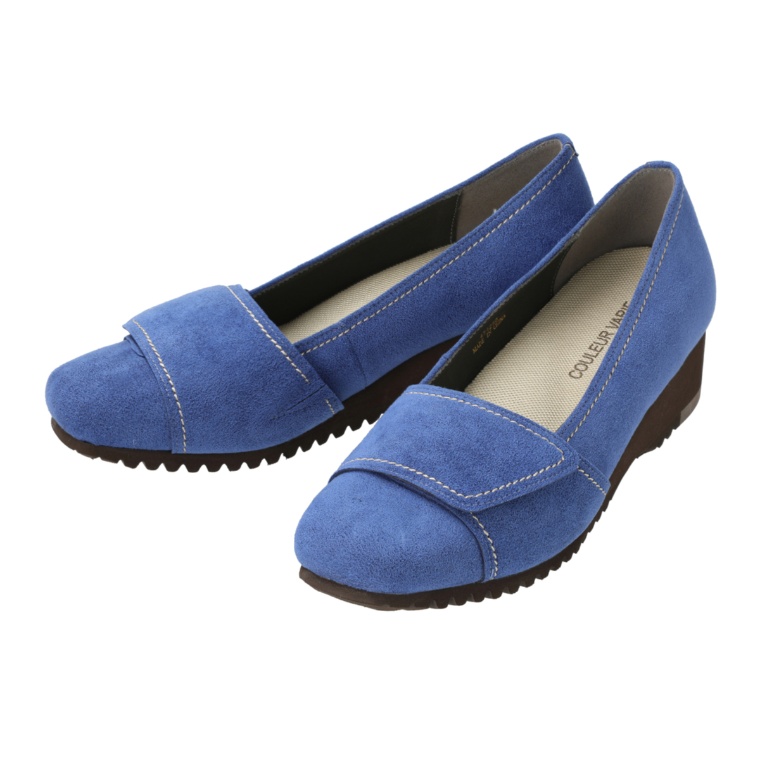 クロールバリエ 幅が調整できるパンプス