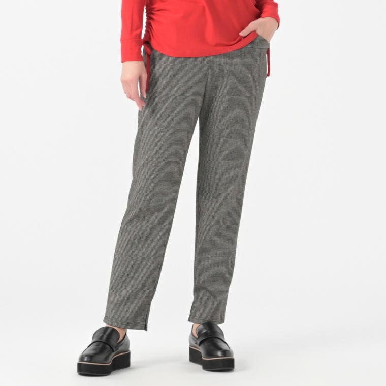 day to day 折り返しフラップのジャガードパンツ