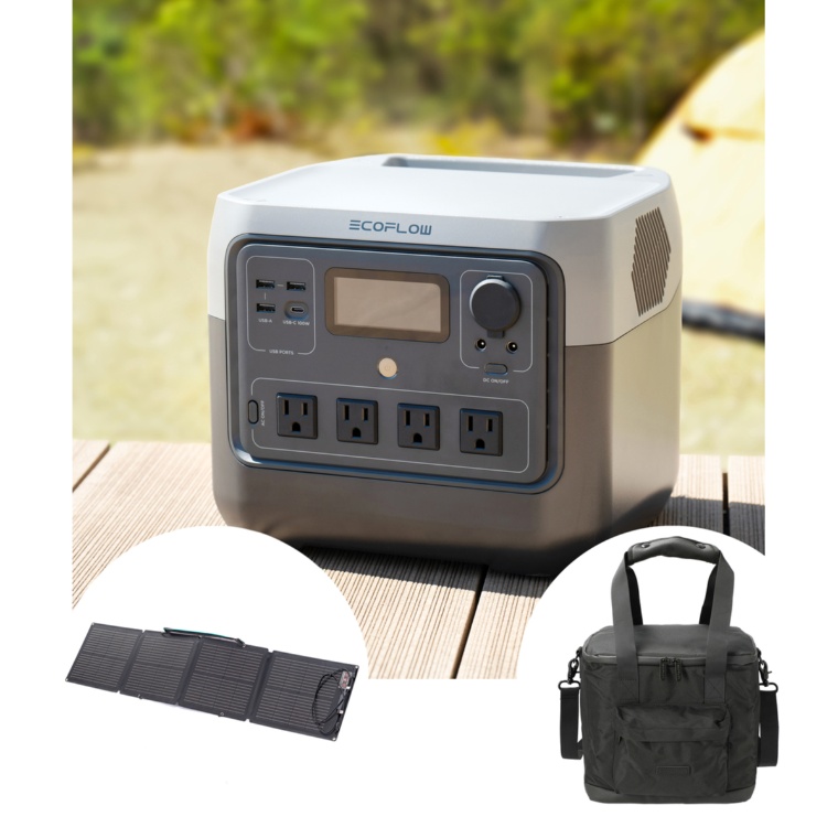 ECOFLOW エコフローソーラーパネル110w 未使用収納ケース 付きグレー 楽天市場】【売り切れ】EcoFlow ポータブル電源 ソーラーパネル