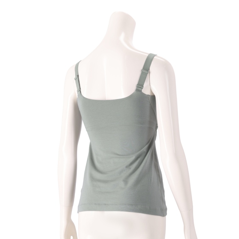 カヤビューティラボ マドレーヌカップ綿混ブラキャミ